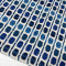 2 Tapetes de Tear Indiano Crú C/Tons de Azul
