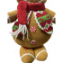 Boneco Biscoito II Natalino Pelucia Enfeite De Natal Fofinho