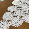 Caminho de Mesa Crochê 1.60m Branco