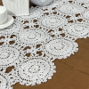 Caminho de Mesa Crochê 1.60m Branco