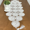 Caminho de Mesa Crochê 1.60m Branco