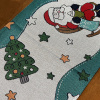Caminho de Mesa Natalino em Tear 1,50m Noel Feliz Natal