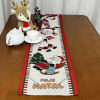 Caminho de Mesa Natalino em Tear 1,50m Noel Feliz Natal II