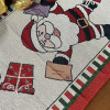 Caminho de Mesa Natalino em Tear 1,50m Noel Feliz Natal II