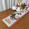 Caminho de Mesa Natalino em Tear 1,50m Noel Feliz Natal II