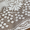 Caminho de Mesa Rendado Uva Branco 1,50m