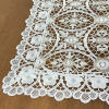 Caminho de Mesa Roma 100% Guippir Branco Rami 90cm