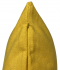 Capa de Almofada Lisa Camurça Amarelo