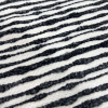 Capa de Almofada Avulsa Boucle Listrinhas Preta
