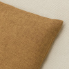 Capa de Almofada Avulsa com Textura em Linho Ocre