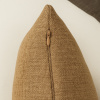 Capa de Almofada Avulsa com Textura em Linho Ocre