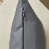 Capa de Almofada Avulsa de Couro Chumbo