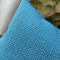 Capa de Almofada Avulsa de Textura Jacquard Azul