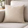 Capa de Almofada Avulsa Linho 45x45cm Palha