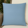 Capa de Almofada Avulsa Matelada Soft Azul