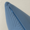 Capa de Almofada Avulsa Matelada Soft Azul
