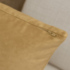 Capa de Almofada Avulsa Veludo Suede Caramelo