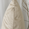Capa de Almofada Avulsa Veludo Suede Palha