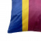 Capa de Almofada Colorida Estampada Suede Amsterdã III