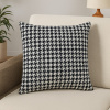 Capa de Almofada Estampada P&B Chevron