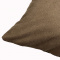 Capa de Almofada Lisa Camurça Marrom