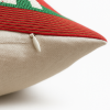Capa de Almofada Natalina em Tear Noel C/Árvore de Natal
