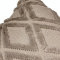 Capa de Almofada Soft Pelúcia Geométrica Nude