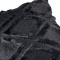 Capa de Almofada Soft Pelúcia Geométrica Preto