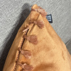 Capa de Almofada Suede C/Franja Telha