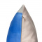 Capa de Almofada Tessile Estampada Laranja e Azul