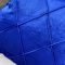 Capa de Almofada Veludo Drapeada Azul Bic