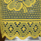Capa de Galão 20 Litros - Renda Fibra de Coco Amarela