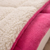 Coberdrom Dupla Face Sherpa 2,40mt X 2,20mt Casal Queen Pink