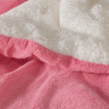 Coberdrom Dupla Face Sherpa 2,40mt X 2,20mt Casal Queen Rosa