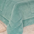 Coberdrom Dupla Face Sherpa 2,40mt X 2,20mt Casal Queen Verde