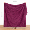 Coberta Manta Casal Microfibra Anti Alérgico Roxo Vinho