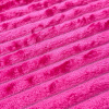 Coberta Manta Soft Canelada Casal Antialérgica Pink 1,80m x 2,00m