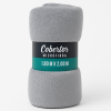 Coberta Manta Soft Casal Microfibra Anti Alérgico 2,00 x 1,80m Chumbo