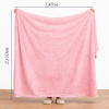 Coberta Manta Soft Casal Microfibra Anti Alérgico 2,00 x 1,80m Rose