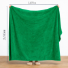 Coberta Manta Soft Casal Microfibra Anti Alérgico 2,00 x 1,80m Verde Bandeira