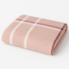 Coberta Manta Soft Casal Microfibra Anti Alérgico Xadrez Rosa