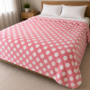 Coberta Manta Soft Casal Microfibra Estampada Bolinha