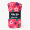 Coberta Manta Soft Casal Microfibra Estampada Florida