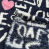 Coberta Manta Soft Casal Microfibra Estampada Love