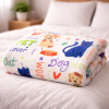 Coberta Manta Soft Casal Microfibra Estampada Pet