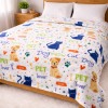 Coberta Manta Soft Casal Microfibra Estampada Pet