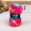 Coberta Manta Soft Casal Microfibra Estampada Rosa Love