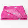 Coberta Soft Casal Microfibra Estampa de Estrela 1,80x2,00 Pink