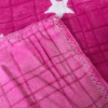 Coberta Soft Casal Microfibra Estampa de Estrela 1,80x2,00 Pink