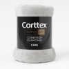Cobertor Chamonix Casal King Soft Cinza Claro